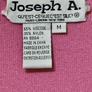 Resort style hot pink petite sweater.